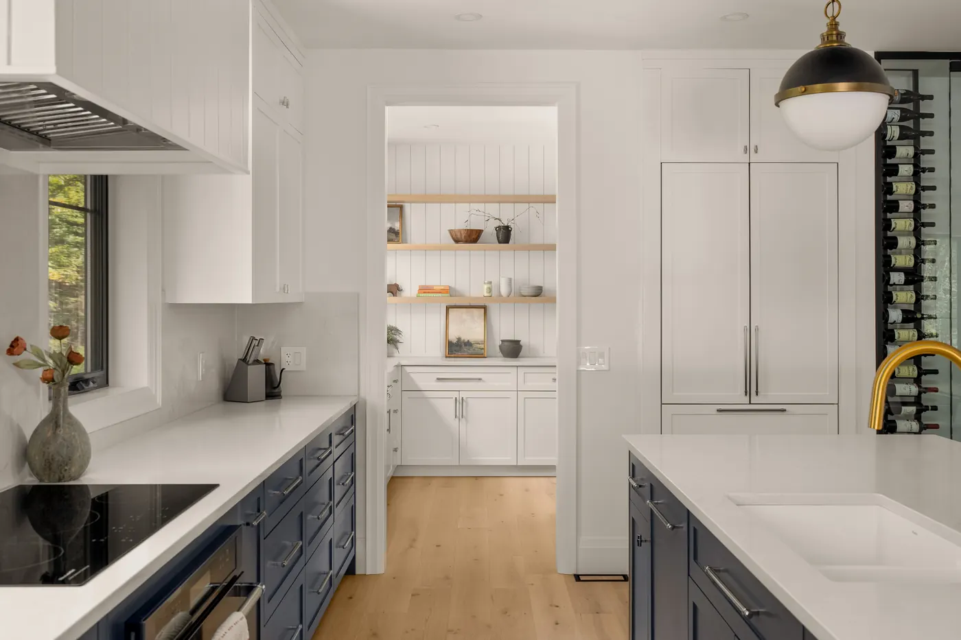Kitchen looking through to the butler's pantry in the Fuller model home, 9 Glen Eagle Court